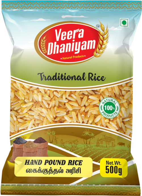 Hand Pound Rice – Veeradhaniyam – Natural Products